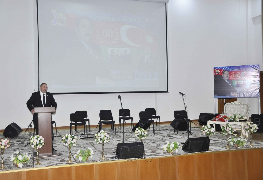 Ağdamda Əməkdar jurnalist Baxşeyiş Abbasoğlunun yubileyi qeyd edilib