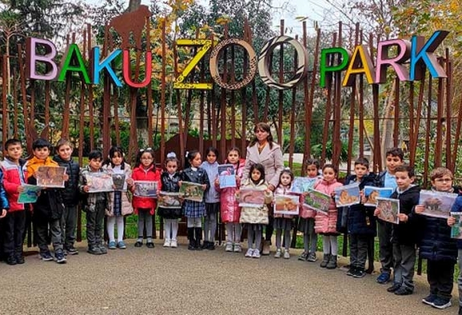 Bakı Zooloji Parkında şagirdlərə dərs-ekskursiyalar keçirilir