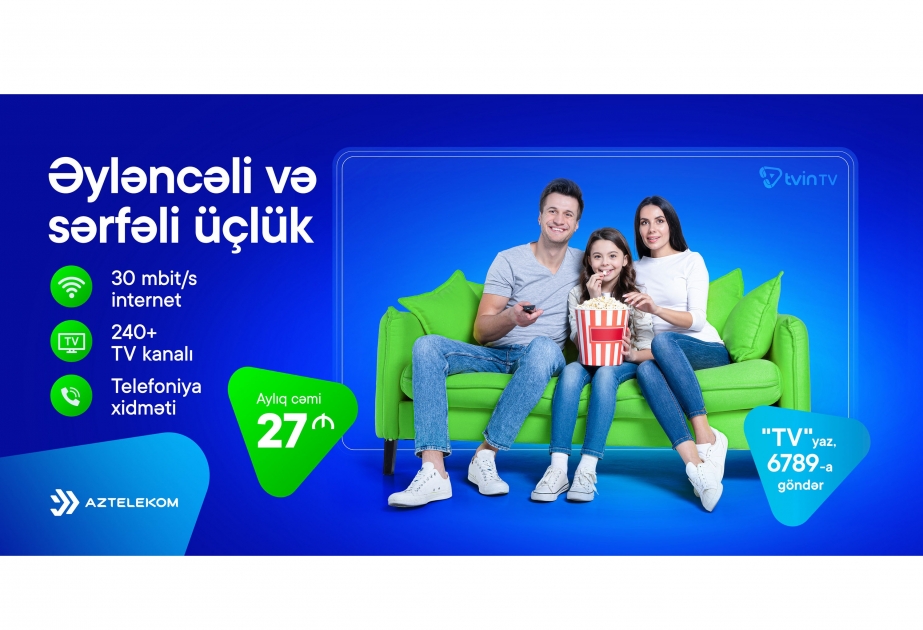 “Aztelekom” və “Bakı Telefon Rabitəsi” MMC-lər yeni rəqəmsal TV xidmətini təqdim edib