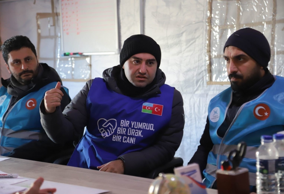Fərid Cəfərov: Humanitar yardımların göstərilməsində Türkiyə ilə Azərbaycan könüllüləri birgə fəaliyyət göstərirlər