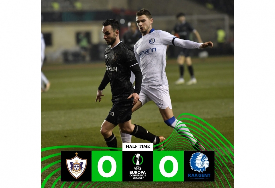 “Qarabağ” – “Gent”: Birinci hissə başa çatdı – 0:0