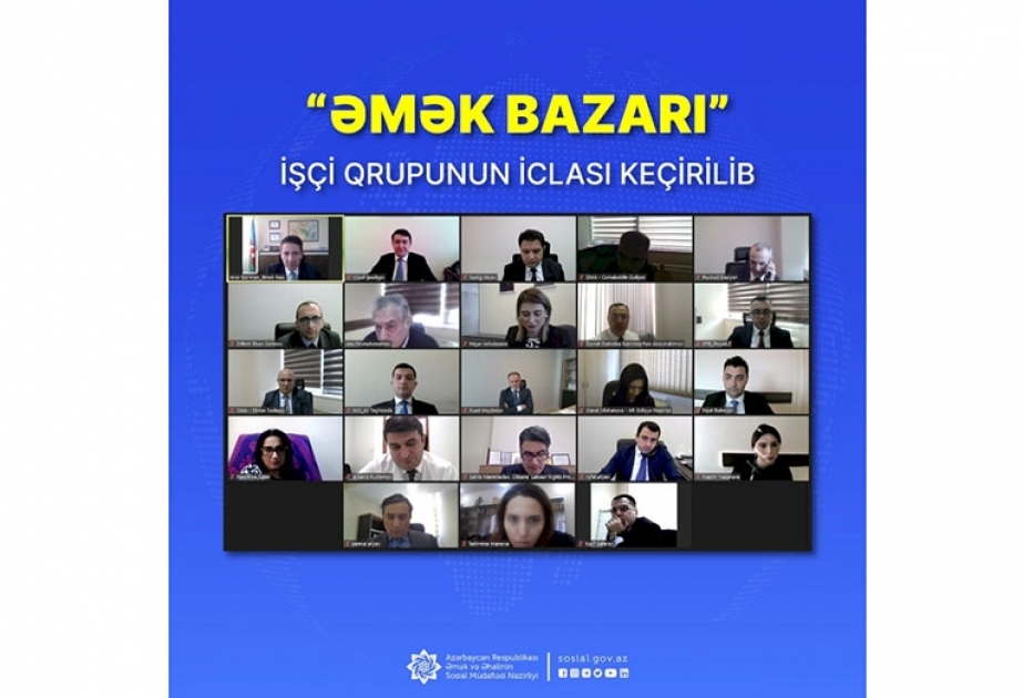 Biznes mühiti və beynəlxalq reytinqlər üzrə Komissiyanın Əmək bazarı üzrə işçi qrupunun növbəti iclası olub