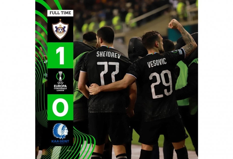 FC Qarabag beat Gent 1-0 in UEFA Europa Conference League knockout round play-off