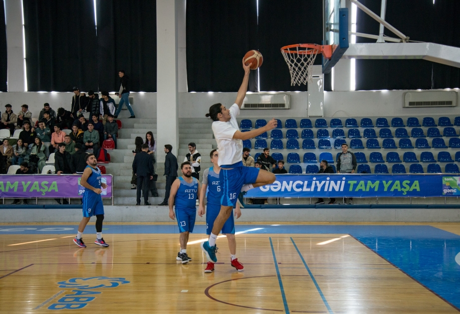 Basketbol üzrə Tələbə Liqasının 10-cu turu keçirilib