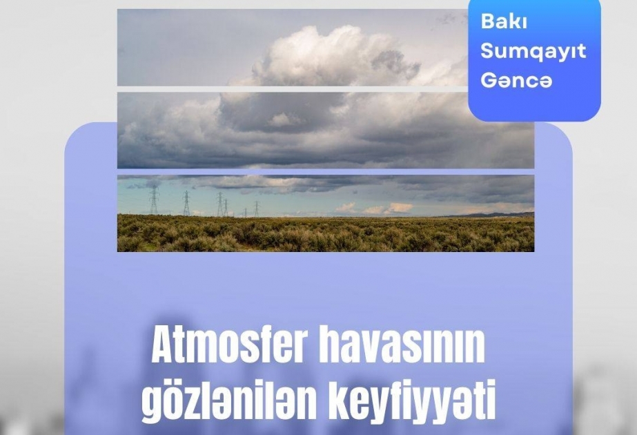Yağıntılar atmosfer havasının keyfiyyətinin yaxşılaşmasına şərait yaradıb
