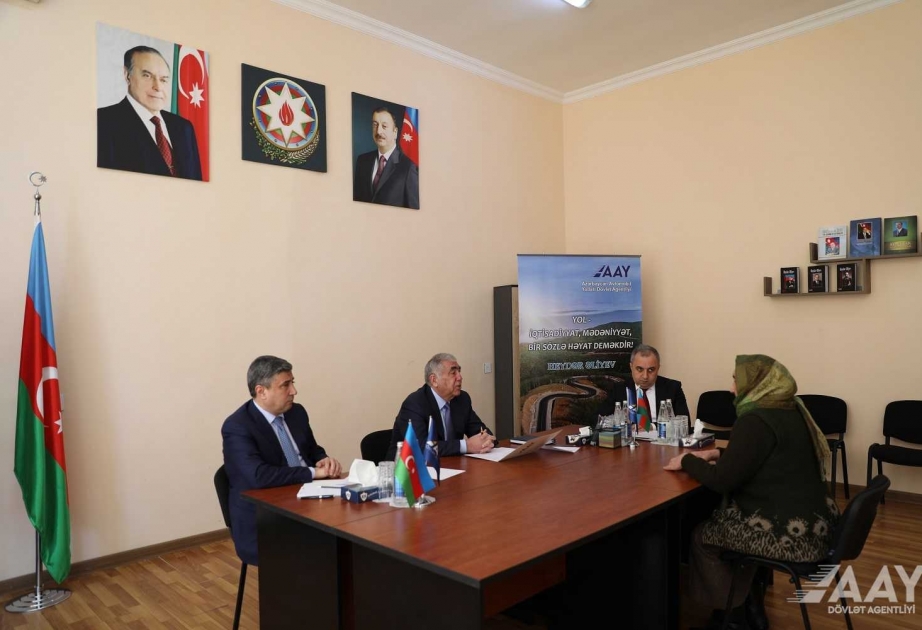 AAYDA İdarə Heyətinin sədri Qobustan və Şamaxı rayonlarından olan vətəndaşlarla görüşüb