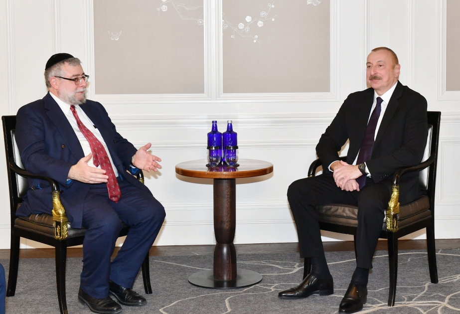 Prezident İlham Əliyev: Dövlətimiz tərəfindən yəhudi icmasına daim dəstək göstərilir