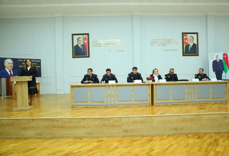 Polisdən “Narkomaniyaya yox deyək” adlı maarifləndirici dərs