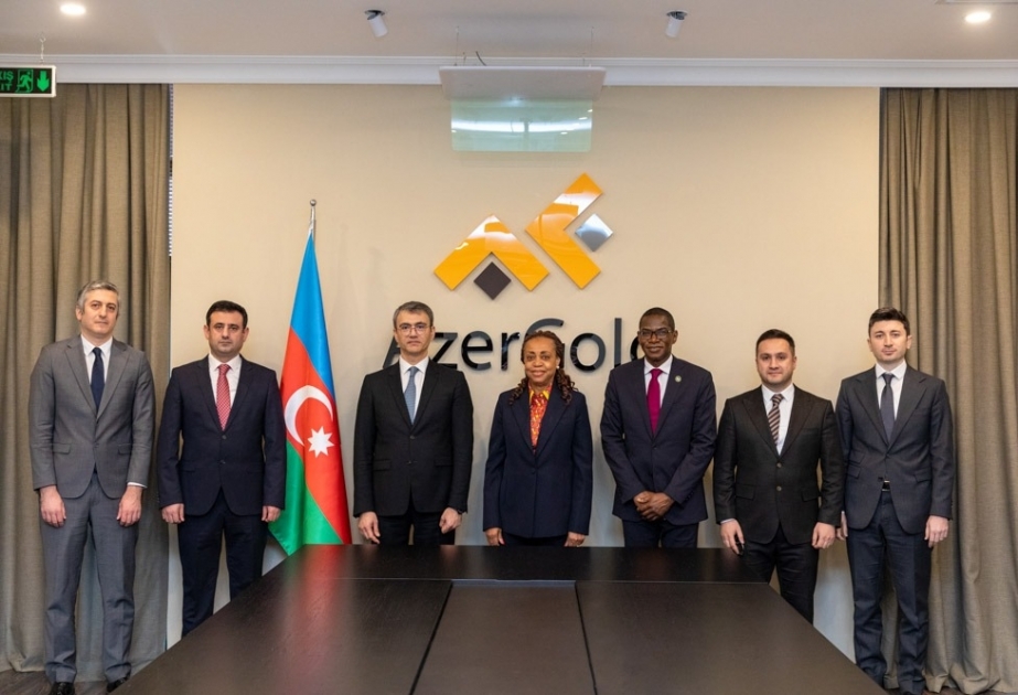 “AzerGold” QSC-nin İdarə Heyətinin sədri Qananın ölkəmizdəki yeni səfiri ilə görüşüb