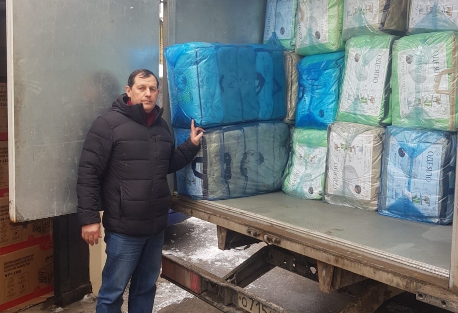 Азербайджанцы Калужской области оказали гуманитарную помощь Турции