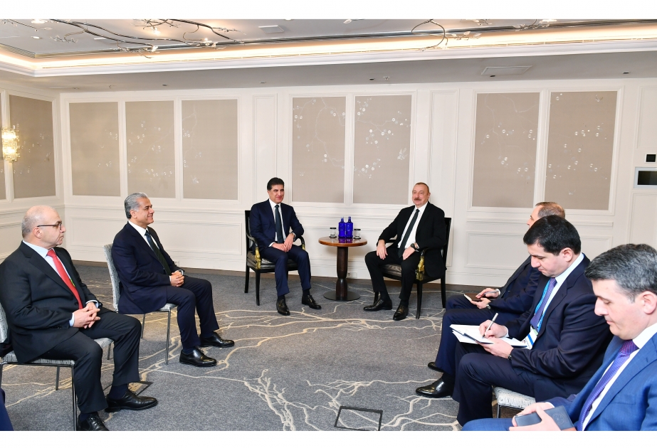 Prezident İlham Əliyev: İraqın Kürdüstan Regionu ilə iqtisadi-ticari əlaqələrin inkişafı üçün böyük potensial var
