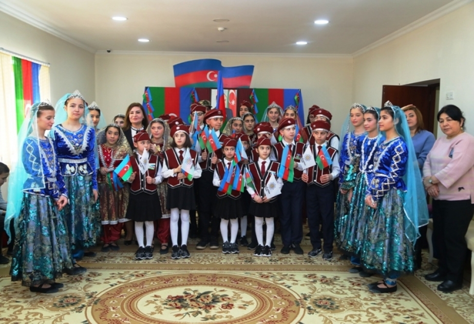 Uşaq evində “Bizim Ulu Öndərimiz” adlı tədbir təşkil edilib