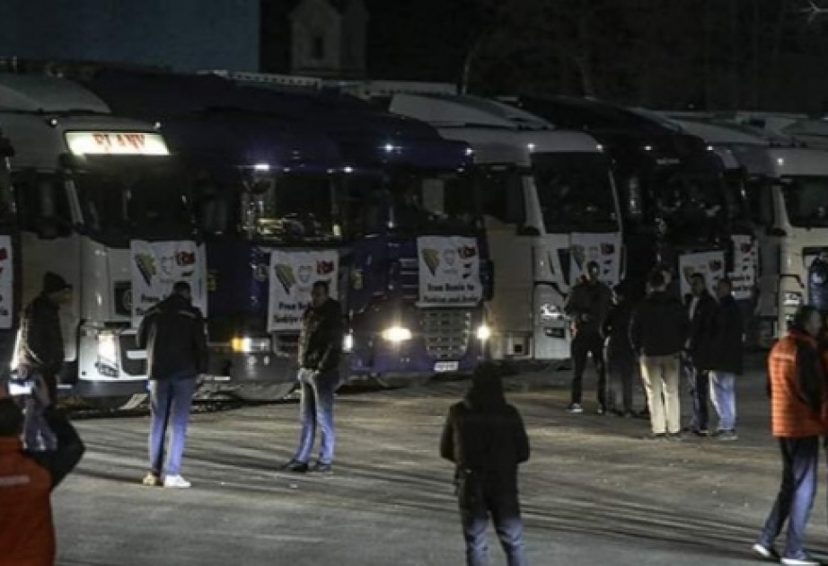 Bosniya və Herseqovinadan Türkiyəyə yardım karvanı yola salınıb