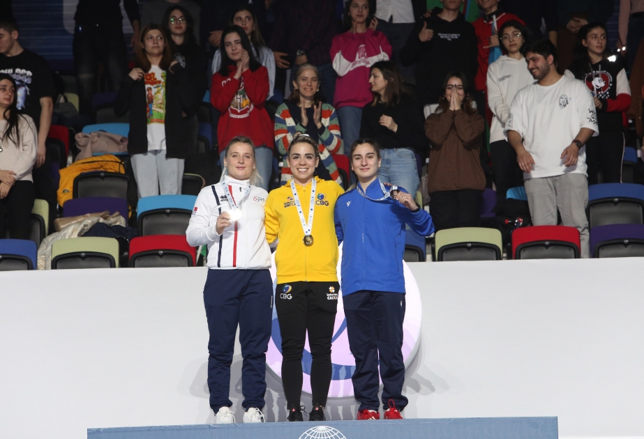 Seljan Mahsudova becomes bronze medalist of Trampoline Gymnastics World Cup 2023