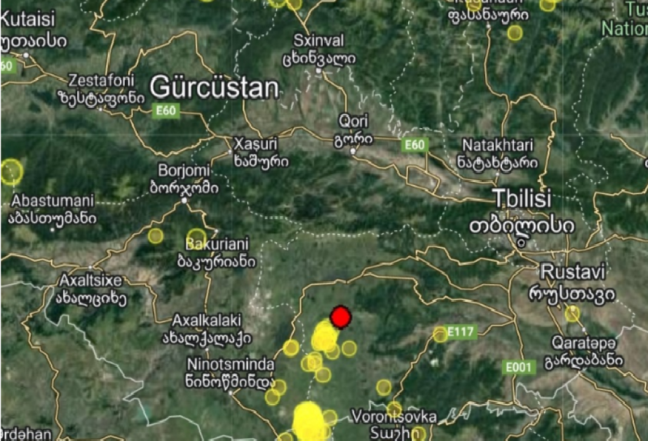 Gürcüstanda son iki gündə 5 zəlzələ qeydə alınıb