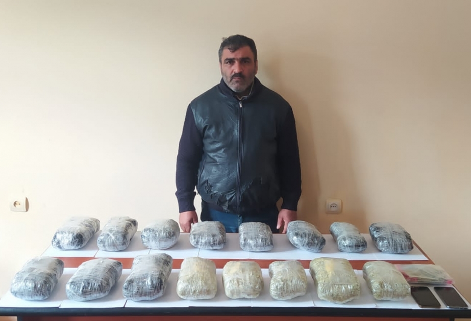 İrandan Azərbaycana 42 kiloqramdan çox narkotik vasitənin keçirilməsinin qarşısı alınıb