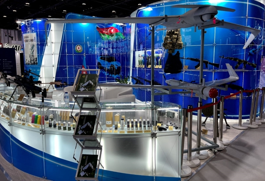 Delegation of Azerbaijan’s Ministry of Defense Industry attends IDEX-2023 International Defense Exhibition