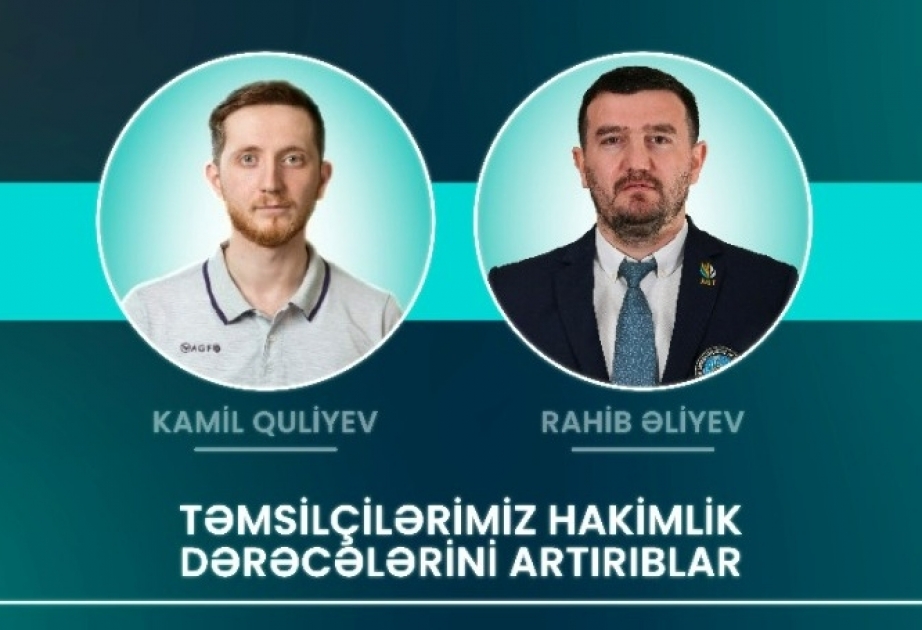 Azərbaycan təmsilçiləri beynəlxalq hakimlik dərəcələrini artırıblar