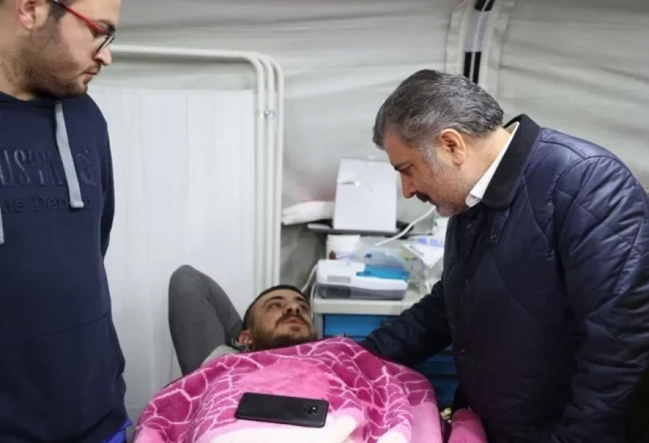 Fəxrəddin Qoca: Hatayda zəlzələdə yaralanan 294 nəfərdən 18-nin vəziyyəti ağırdır