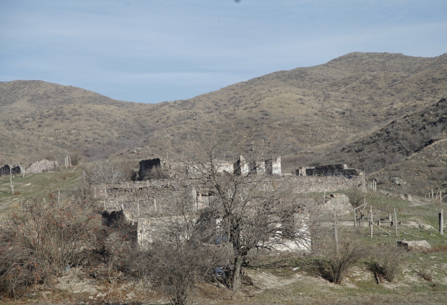 Zəngilan rayonunun Qarqulu kəndi  FOTO