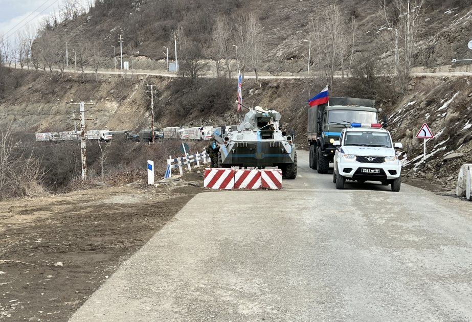 17 more vehicles of Russian peacekeepers move without hindrance through protest area