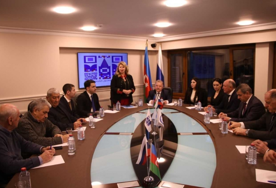 Dağıstan nümayəndə heyəti Bakıdakı Rus evində olub