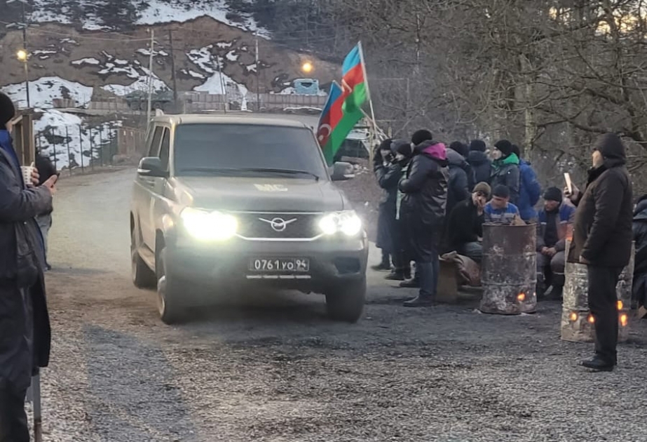 Sülhməramlıların üç avtomobilinin aksiya ərazisindən keçidi təmin edilib