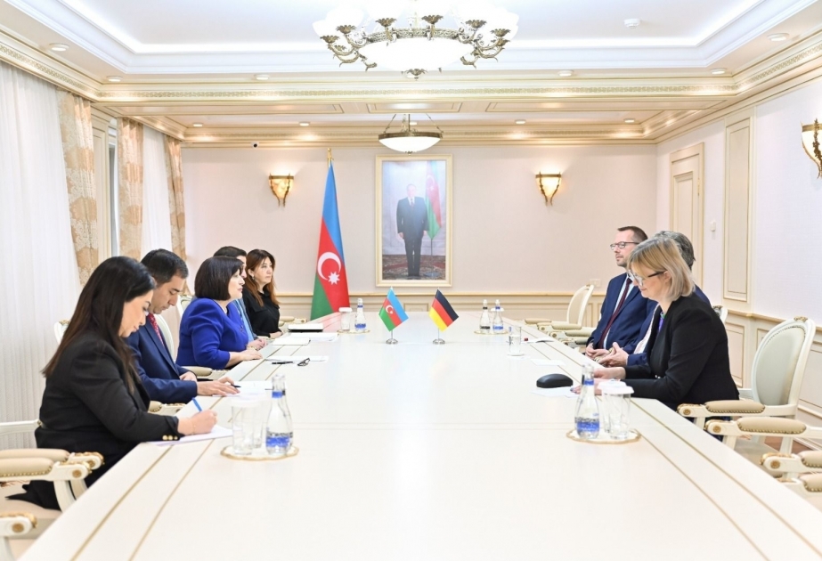 Speaker of Azerbaijan`s Parliament meets German ambassador