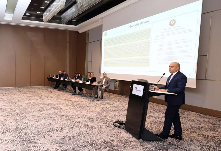 Amerika Ticarət Palatasının üzvlərinə Gömrük Komitəsinin “Elektron hesab səhifəsi” ilə bağlı məlumat verilib