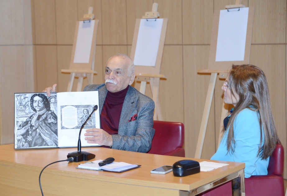 ADA Universitetində Xalq rəssamı ilə görüş