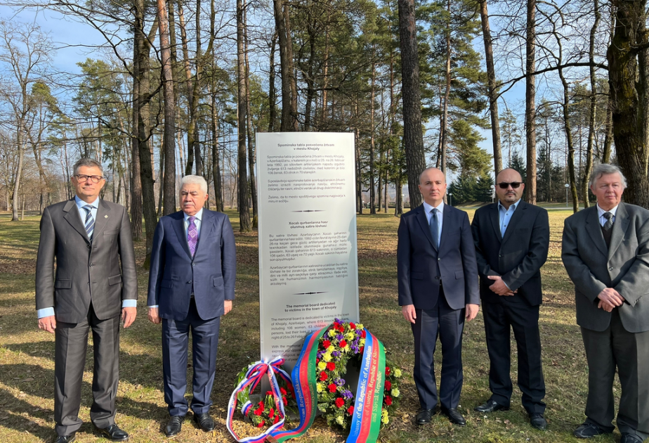 Xocalı faciəsi qurbanlarının xatirəsi Sloveniyada yad edilib