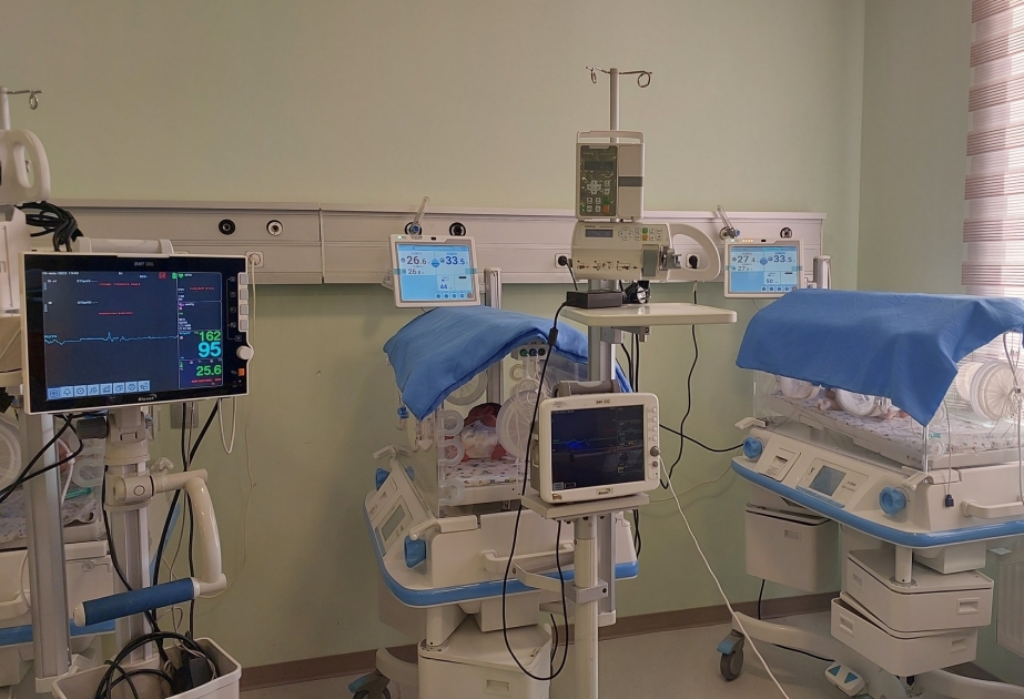 Gəncə Şəhər Birləşmiş Xəstəxanasının tabeliyindəki Perinatal Mərkəz yeni avadanlıqlarla təmin olunub