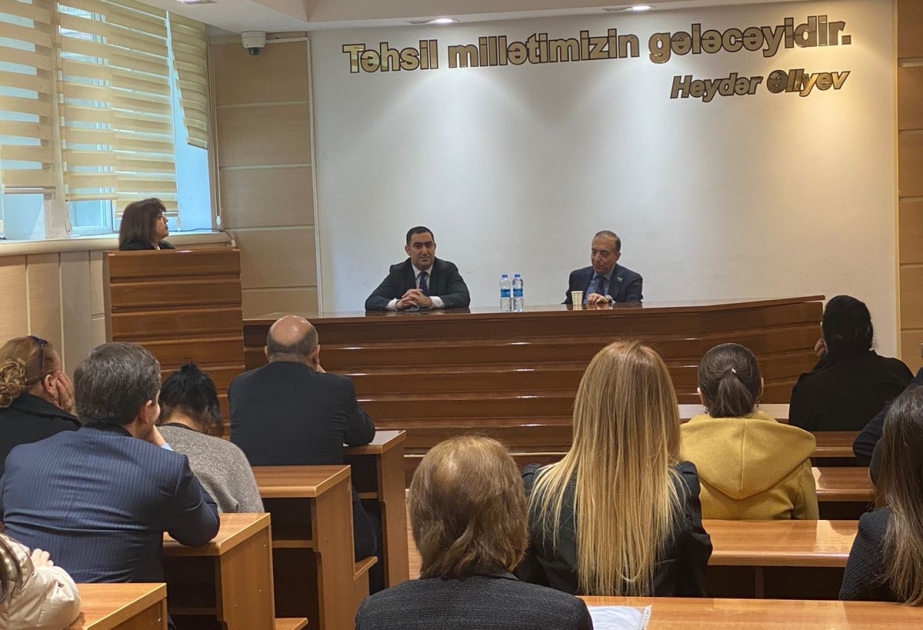 BDU-da tədbir: Xocalı soyqırımının hüquqi aspektləri
