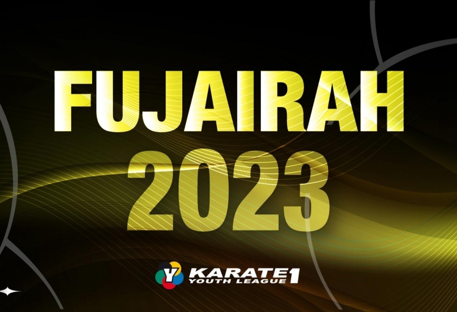 Karatekas azerbaiyanos compiten en la Liga Juvenil de Karate1 - Fujairah 2023
