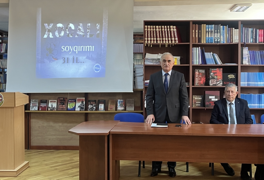Xocalı faciəsi bəşər tarixinin ən dəhşətli kütləvi terror hadisələrindən biridir