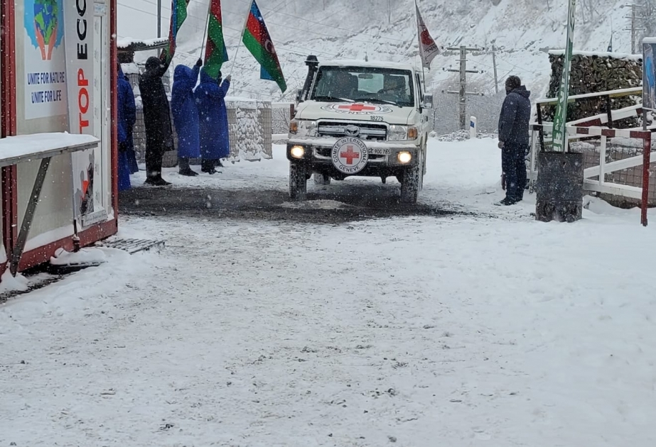 Seven ICRC vehicles pass freely through protest area
