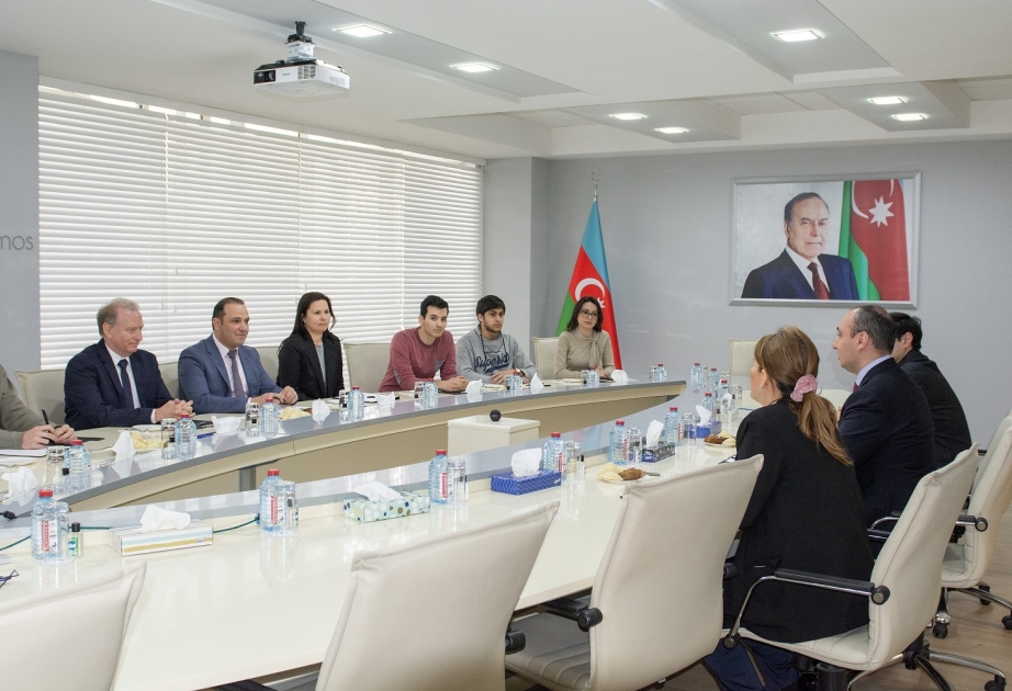 “Azərkosmos”da “ActInSpace” beynəlxalq hakatonunun qalibi olan NEXUS komandası ilə görüş keçirilib