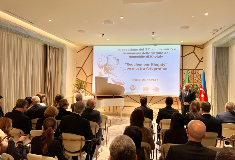 Rome remembers Khojaly genocide victims VIDEO