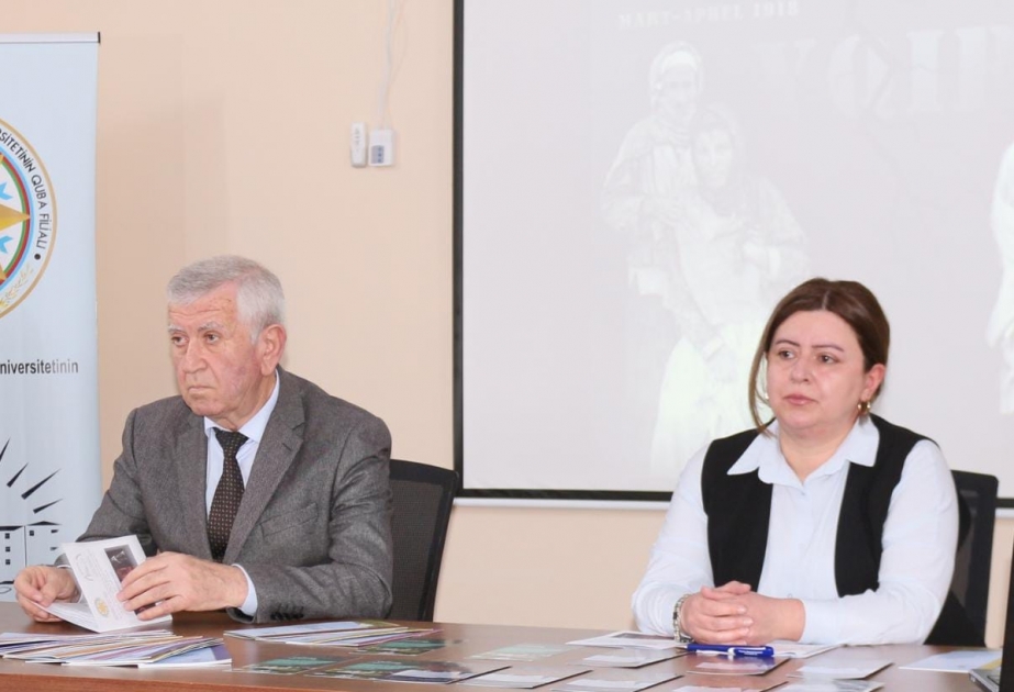 Ulu Öndər Heydər Əliyevin dünyaya tanıtdırdığı Xocalı soyqırımı - ADPU-da tədbir