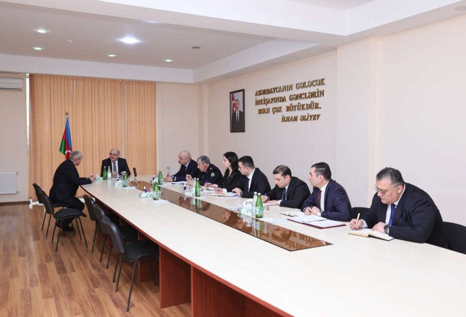 Dövlət Gömrük Komitəsinin sədri Saatlı şəhərində vətəndaşlarla görüşüb