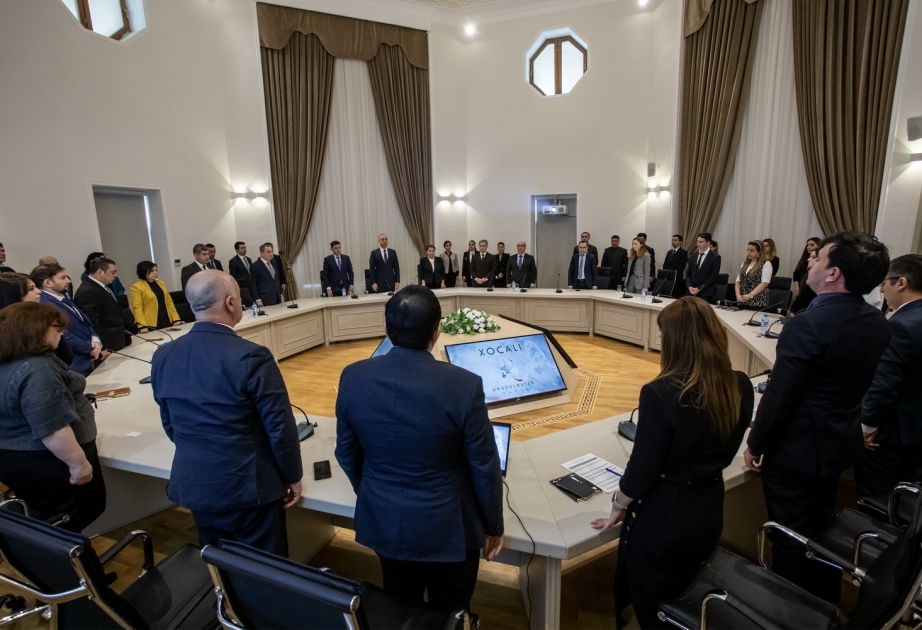Energetika Nazirliyində Xocalı faciəsi qurbanlarının xatirəsi anılıb