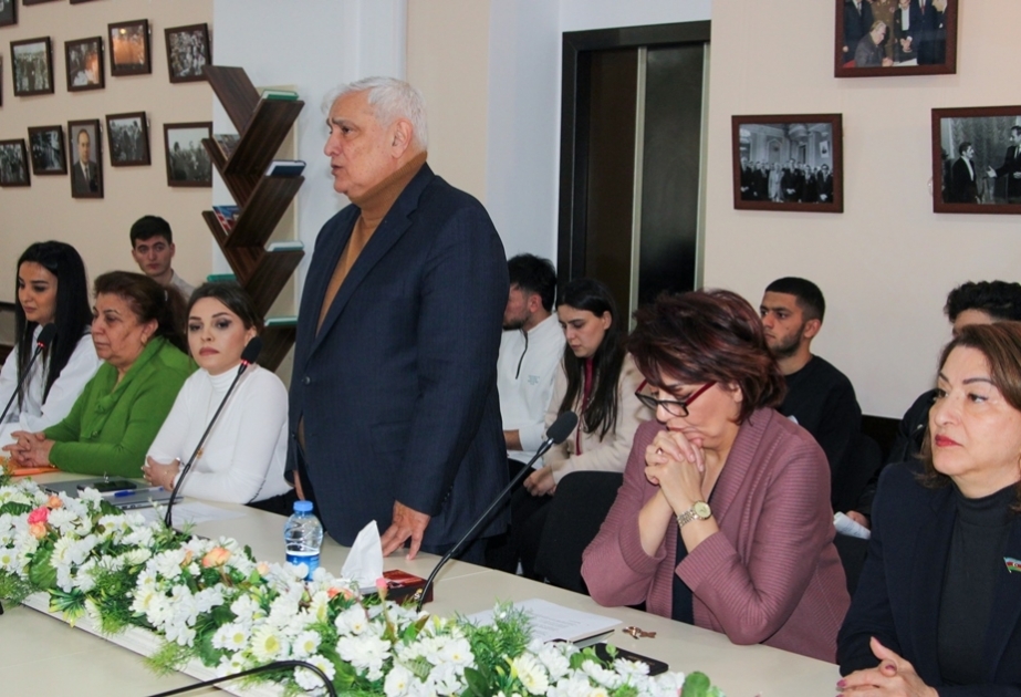 Rektor: Xocalı qurbanlarının qanı yerdə qalmadı