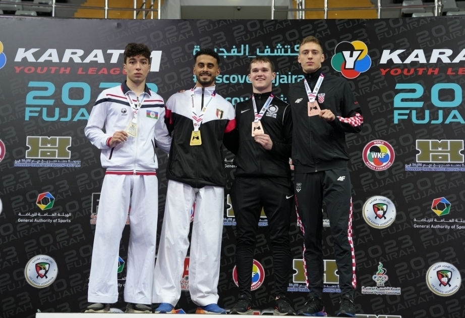 Azerbaijani karate fighter clinches silver at Karate1 Youth League - Fujairah 2023