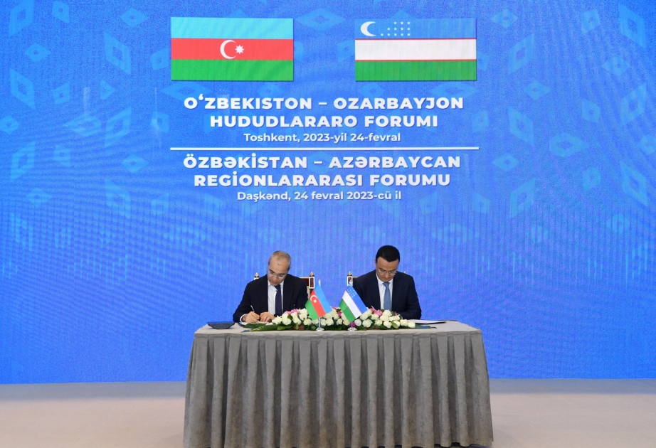 Azərbaycan-Özbəkistan İnvestisiya Fondunun yaradılması haqqında Saziş imzalanıb
