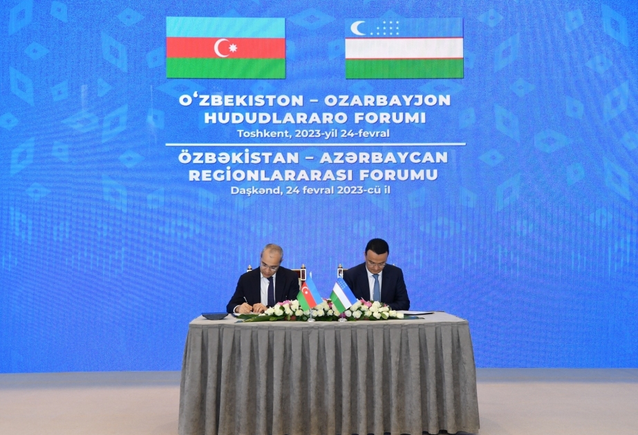 Azerbaijan and Uzbekistan ink agreement to establish joint Investment Fund