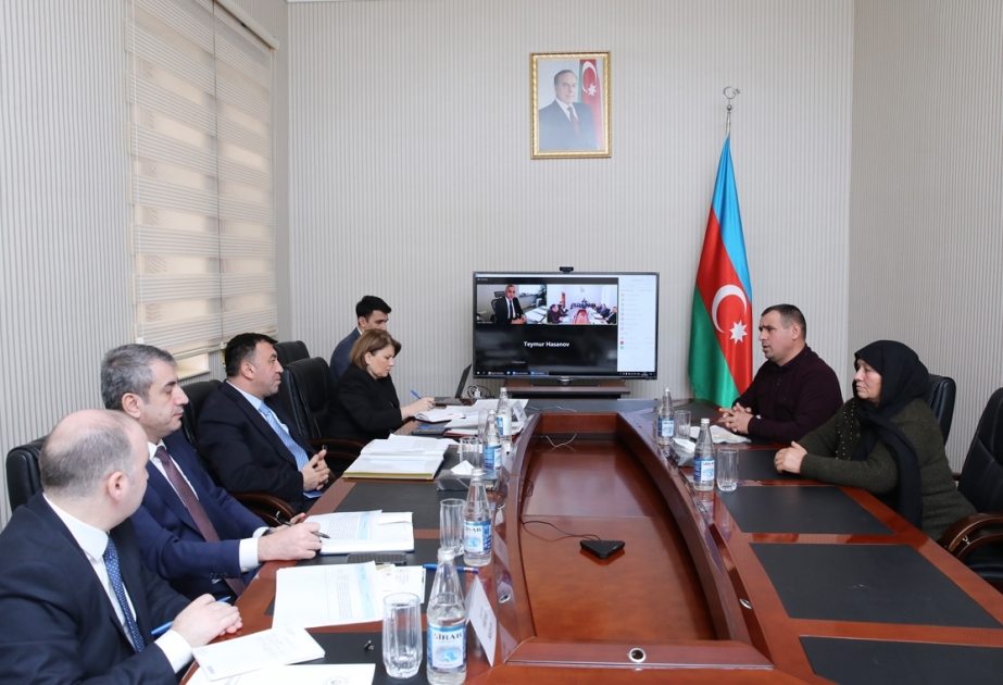 İqtisadiyyat nazirinin müavini Ağcabədidə vətəndaşların müraciətlərini dinləyib