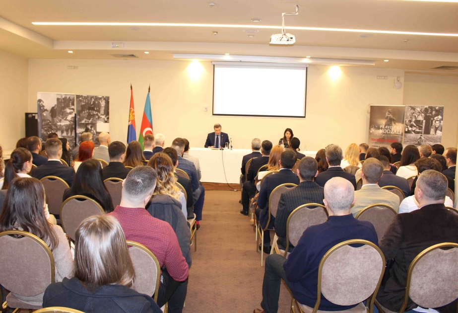 Serbiyada Xocalı soyqırımı qurbanlarının xatirəsi yad olunub