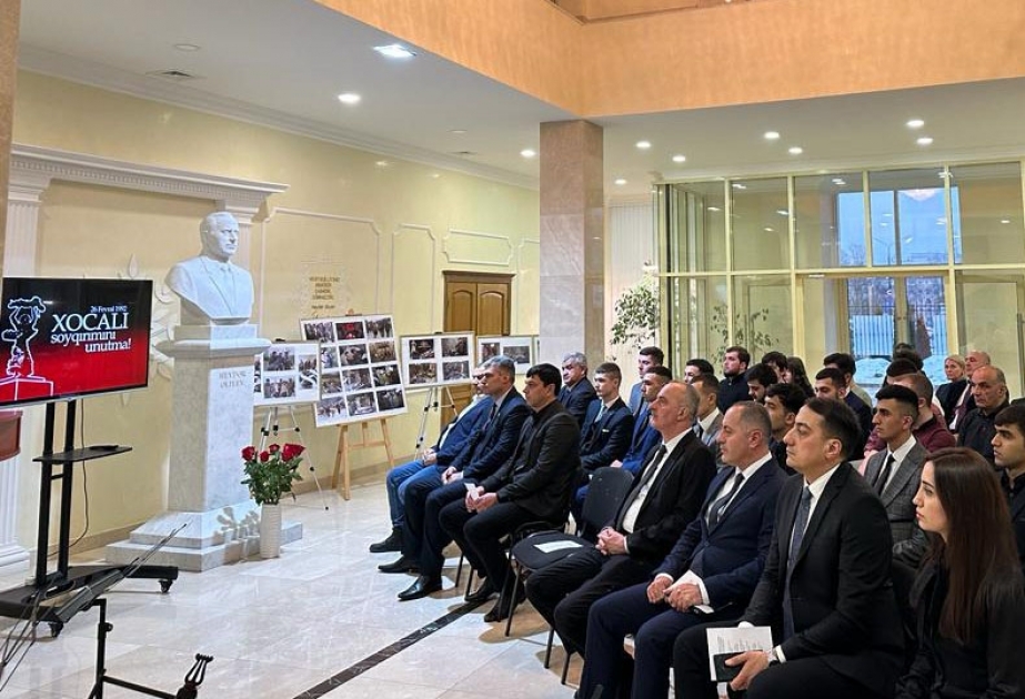 Minskdə Xocalı soyqırımı qurbanlarının xatirəsi anılıb