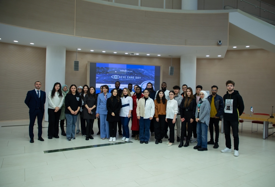 ADA Universitetində oftalmoloji seminar və müayinə aparılıb