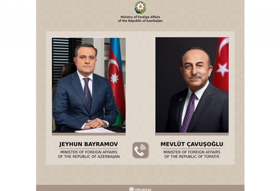 Djeyhoun Baïramov discute avec Mevlut Cavusoglu du prochain Sommet de l’Organisation des Etats turciques